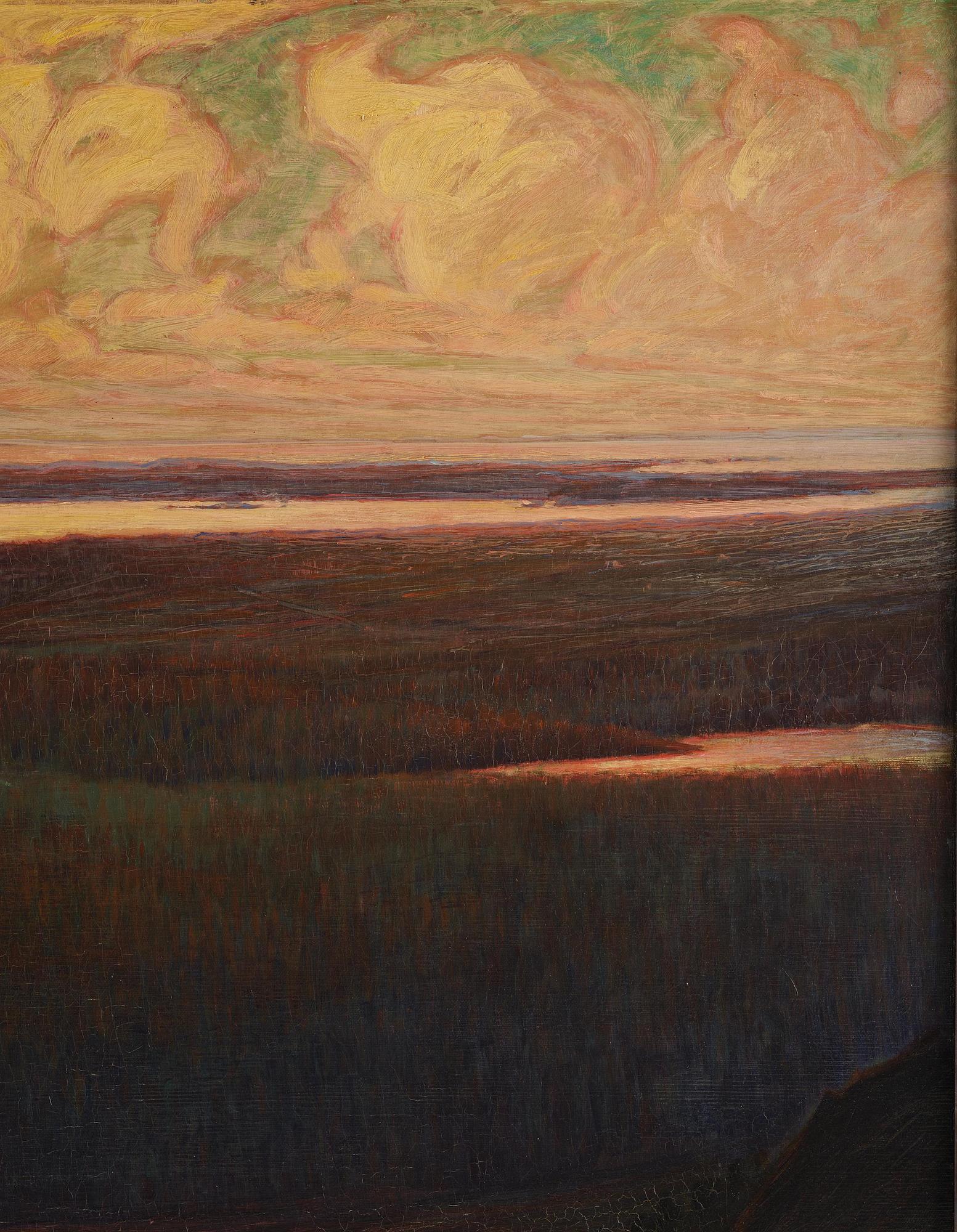 Otto Hesselbom, Skymning över Dalsland.