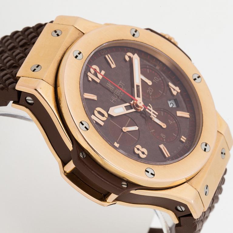 HUBLOT, Geneve, Big Bang, "Cappuccino", chronograph, armbandsur, 44 mm.