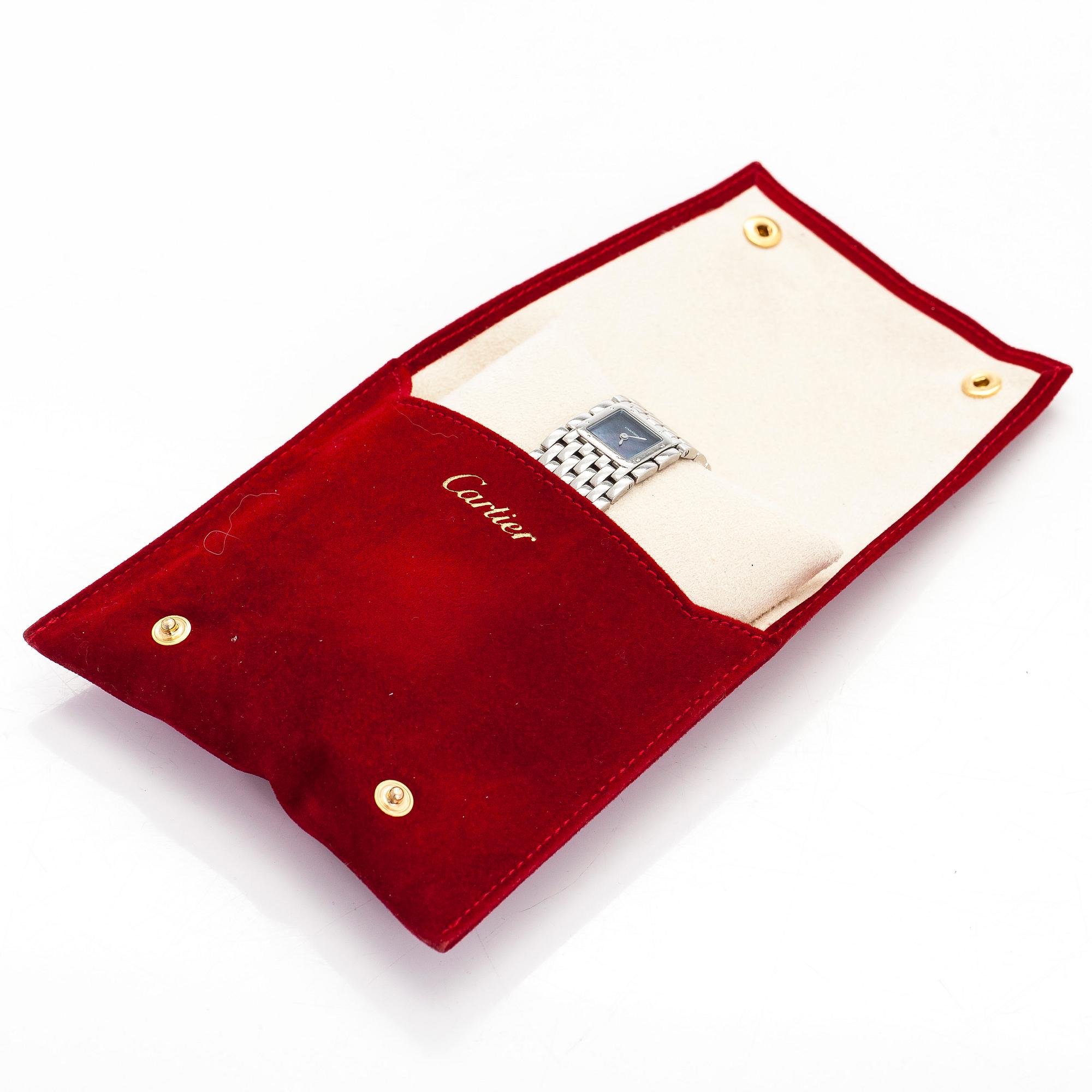 Cartier, Panthère Ruban, armbandsur, 17 x 17 mm.