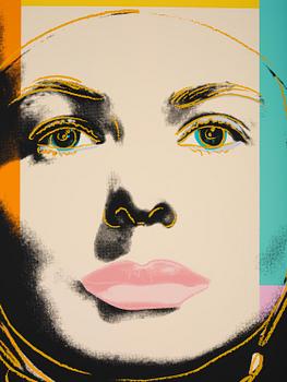 Andy Warhol, "The Nun", ur: "Three portraits of Ingrid Bergman".