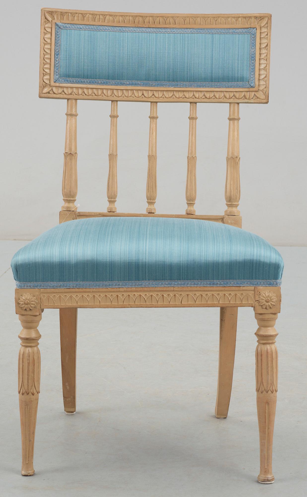 STOL, sengustaviansk, 1700-talets slut.