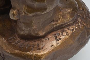 BERTIL LÖWALL, brons, signerad.