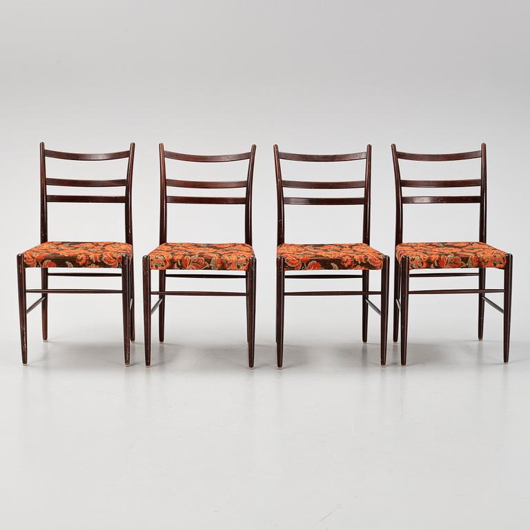 Yngve Ekström, stolar, 4st, "Gracell", Gemla Diö, 1950/60-tal.