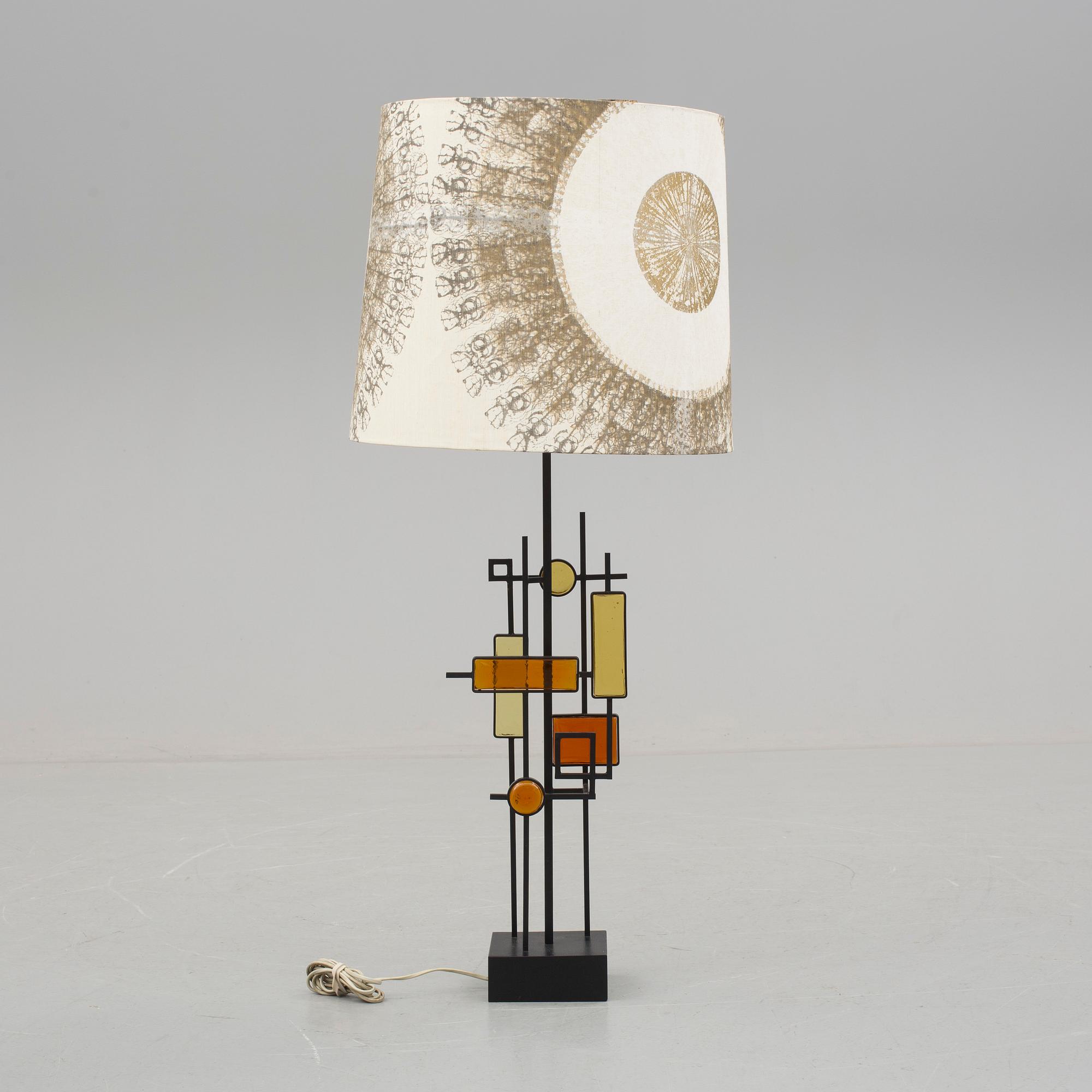 BORDSLAMPA, Svend Aage Holm Sørensen, DANMARK. 1950-/60-tal.