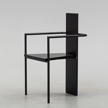 A 'Concrete' armchair by Jonas Bohlin for Källemo, designed 1980.