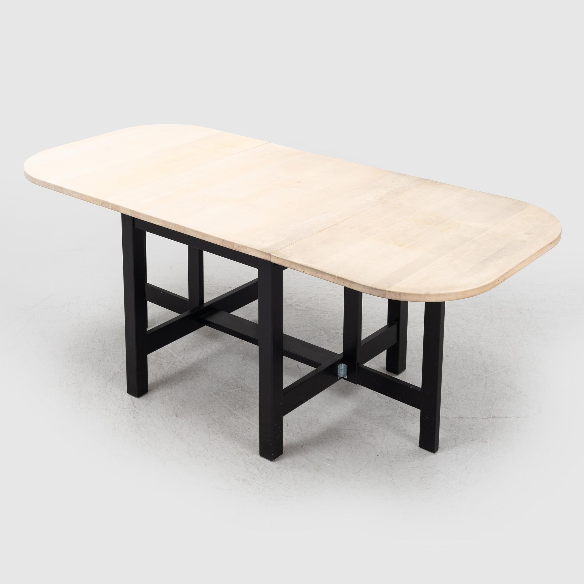 Nils-Göran Gustafsson, a 'Björka' gateleg table from Stolab.