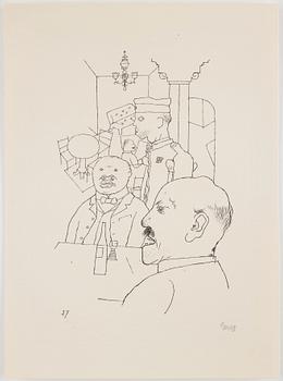 George Grosz, "Ecce Homo".