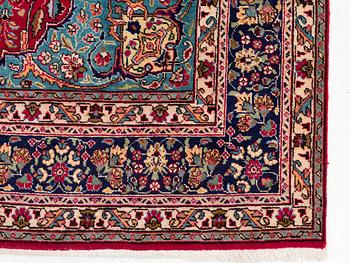 Carpet, Tabriz, approx. 310 x 198 cm.