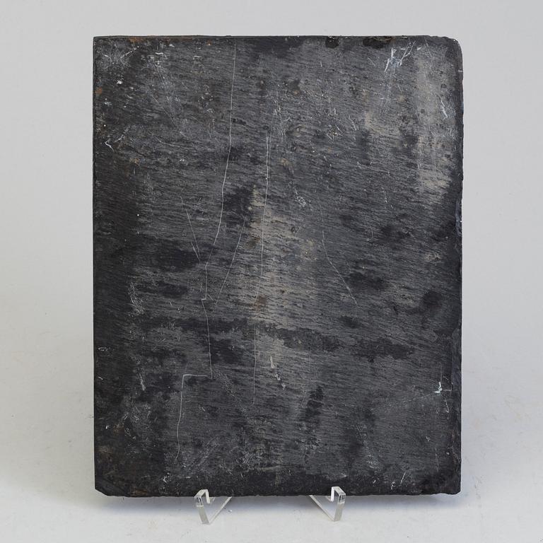 ITALIENSK KONSTNÄR, 1600-TAL, Florens. Olja på skiffer.