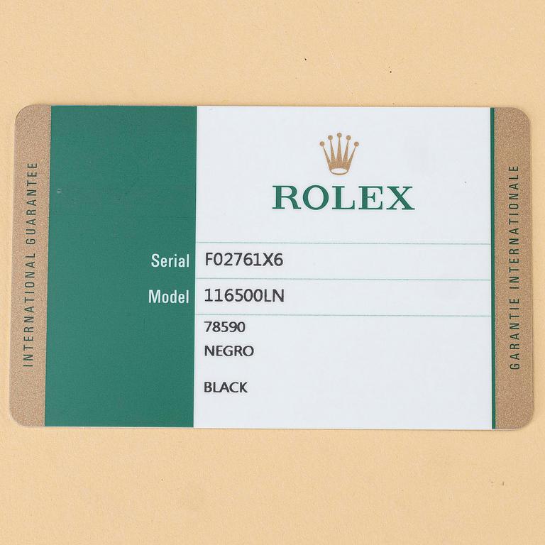 Rolex, Cosmograph, Daytona, ca 2016.
