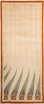 Akseli Gallen-Kallela, a Finnish bench rug manufactured by Friends of Finnish Handicraft 1899.