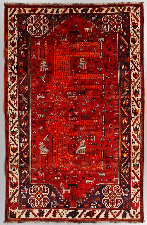 MATTA, Gashgai, sent 1900-tal, 260x165 cm.
