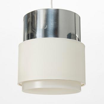 Uno & Östen Kristiansson, a group of three ceiling lights from the 'Cylindus-series', Luxus, Vittsjö, 1970's.