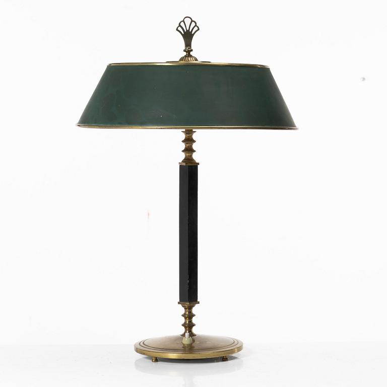 Harald Notini, a model '6942' table lamp from Arvid Böhlmarks Lampfabrik, Sweden, 1930's.
