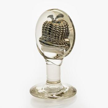 Oiva Toikka, glasskulptur, signerad Oiva Toikka Nuutajärvi Notsjö.