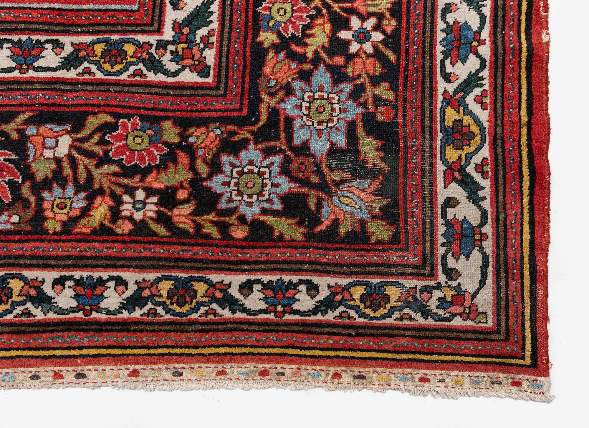 A Bakhtiari 'khan Carpet', West Persia (Iran), c. 678 x 378 cm.