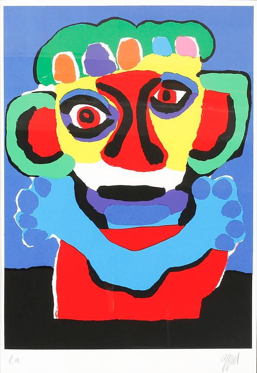 KAREL APPEL, litografi, EA-upplaga, signerad.