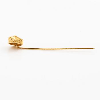Lapponia, broschnål, 18K guld, Finland 1978.