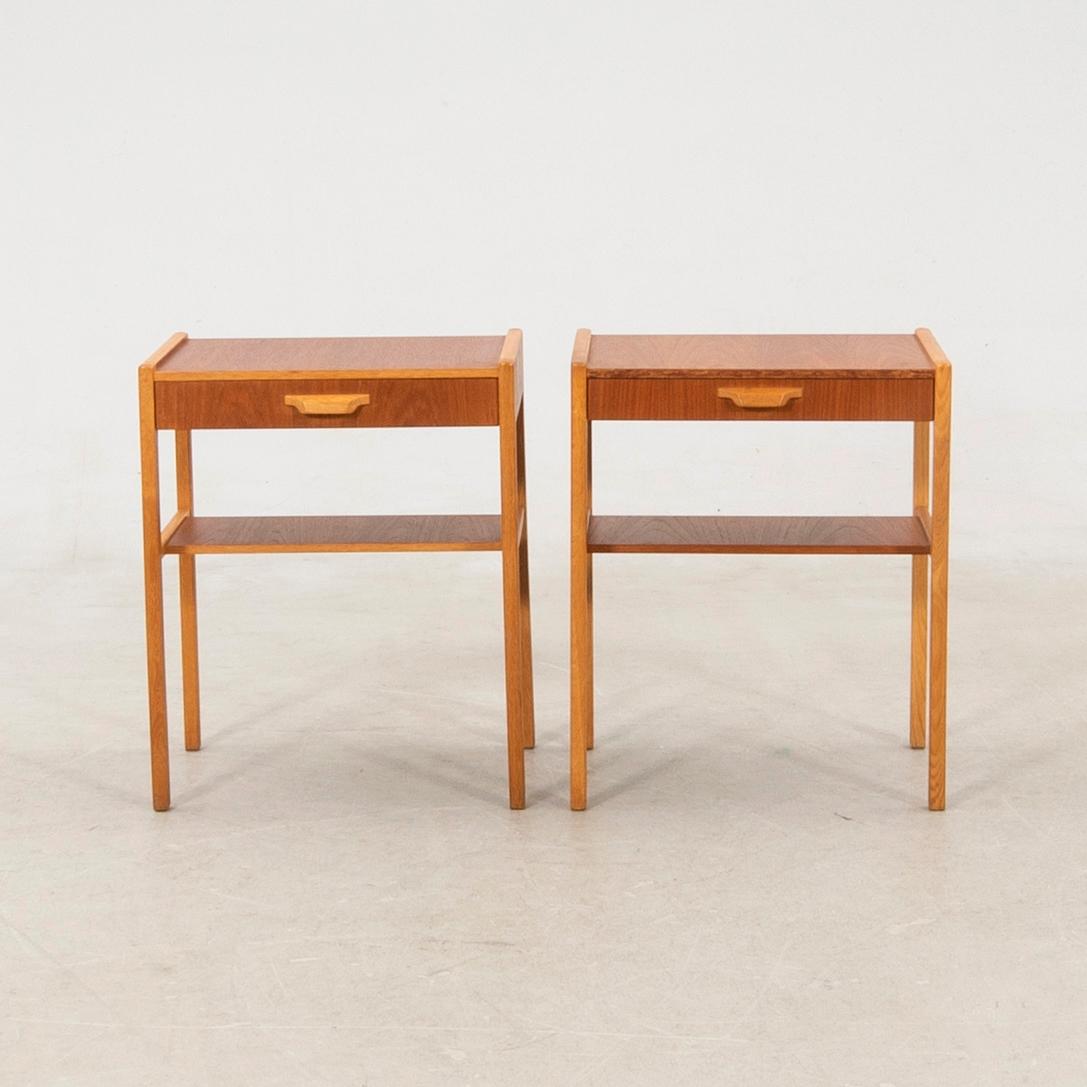 Sängbord ett par 1960-tal.