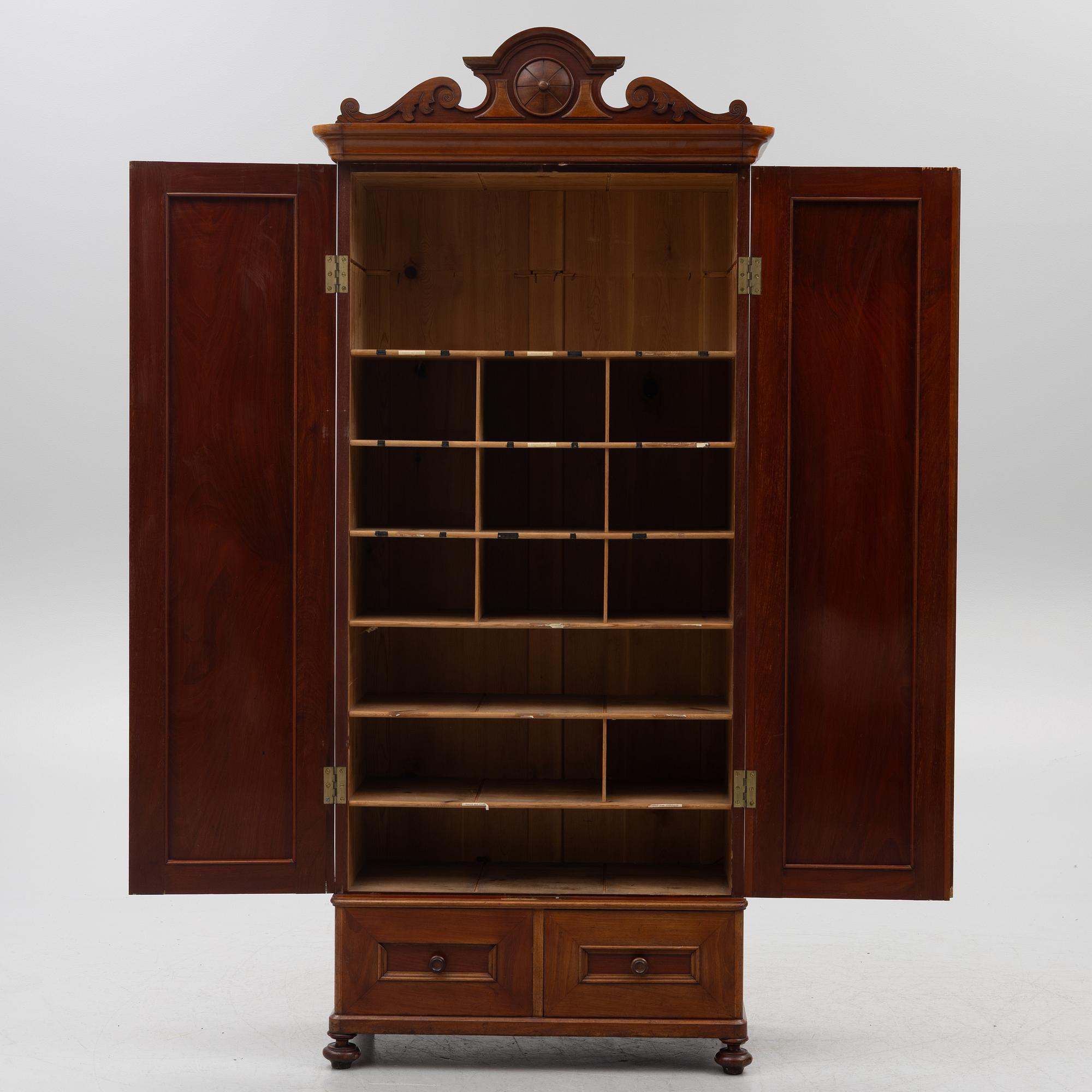 A cabinet, second half of the 19th century.