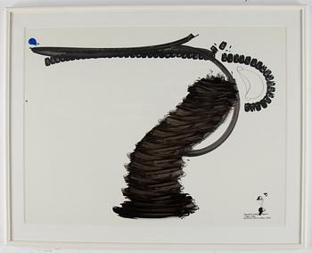 CARL FREDRIK REUTERSWÄRD, ink & gouache, signed and dated 1973-73.