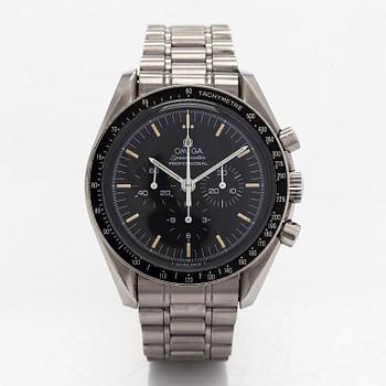 Omega, Speedmaster, Professional, "Moonwatch", kronografi, rannekello, 42 mm.