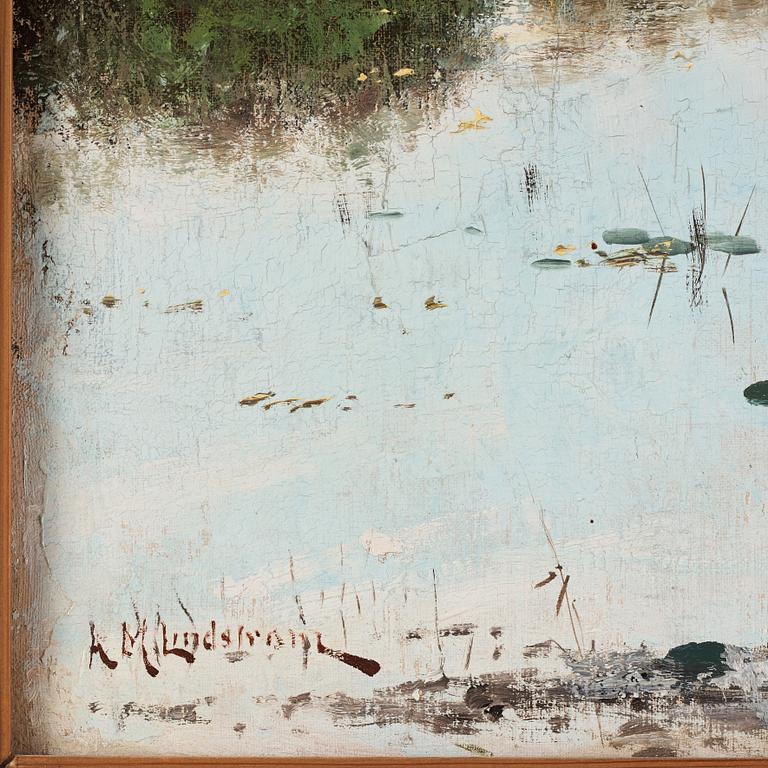 Arvid Mauritz Lindström, Autumn landscape.