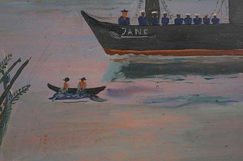 SVEN X:ET ERIXSON, oil on panel, signed and dated -24.