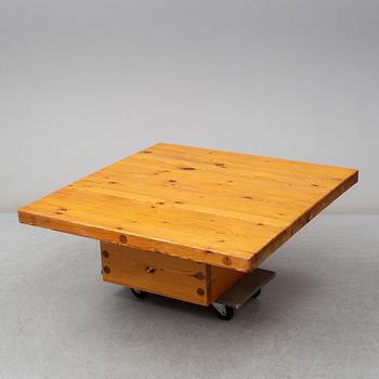 a pine coffee table by Sven Larsson, second half of the 20th century.