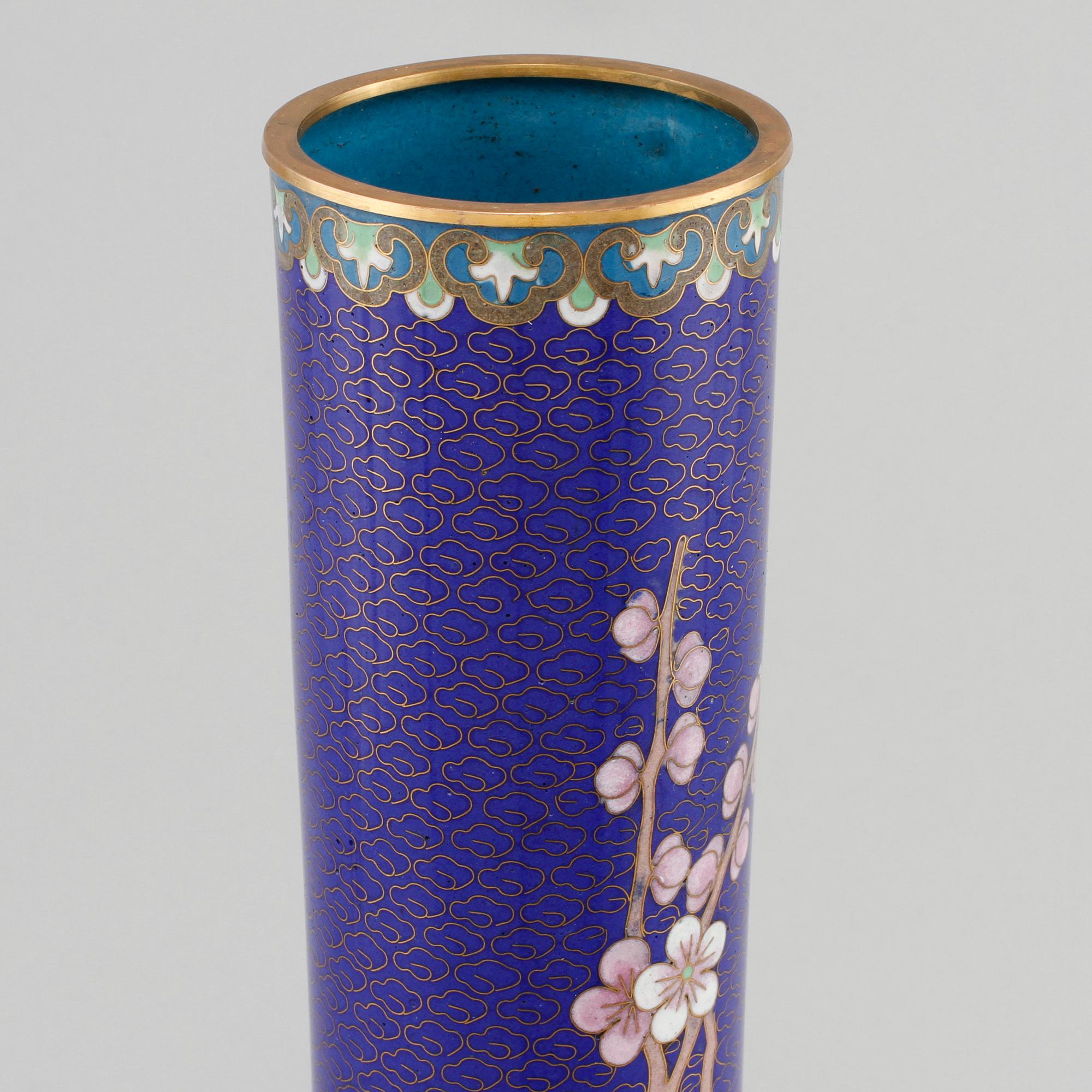 VAS, cloisonne, 1900-tal.