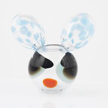 Frida Fjellman, skulptur, glas, Kosta Boda, lim. ed 100.