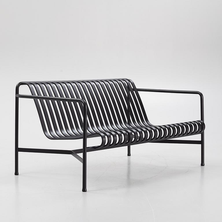 Ronan & Erwan Bouroullec, trädgårdssoffa, "Palissade", HAY, Danmark.