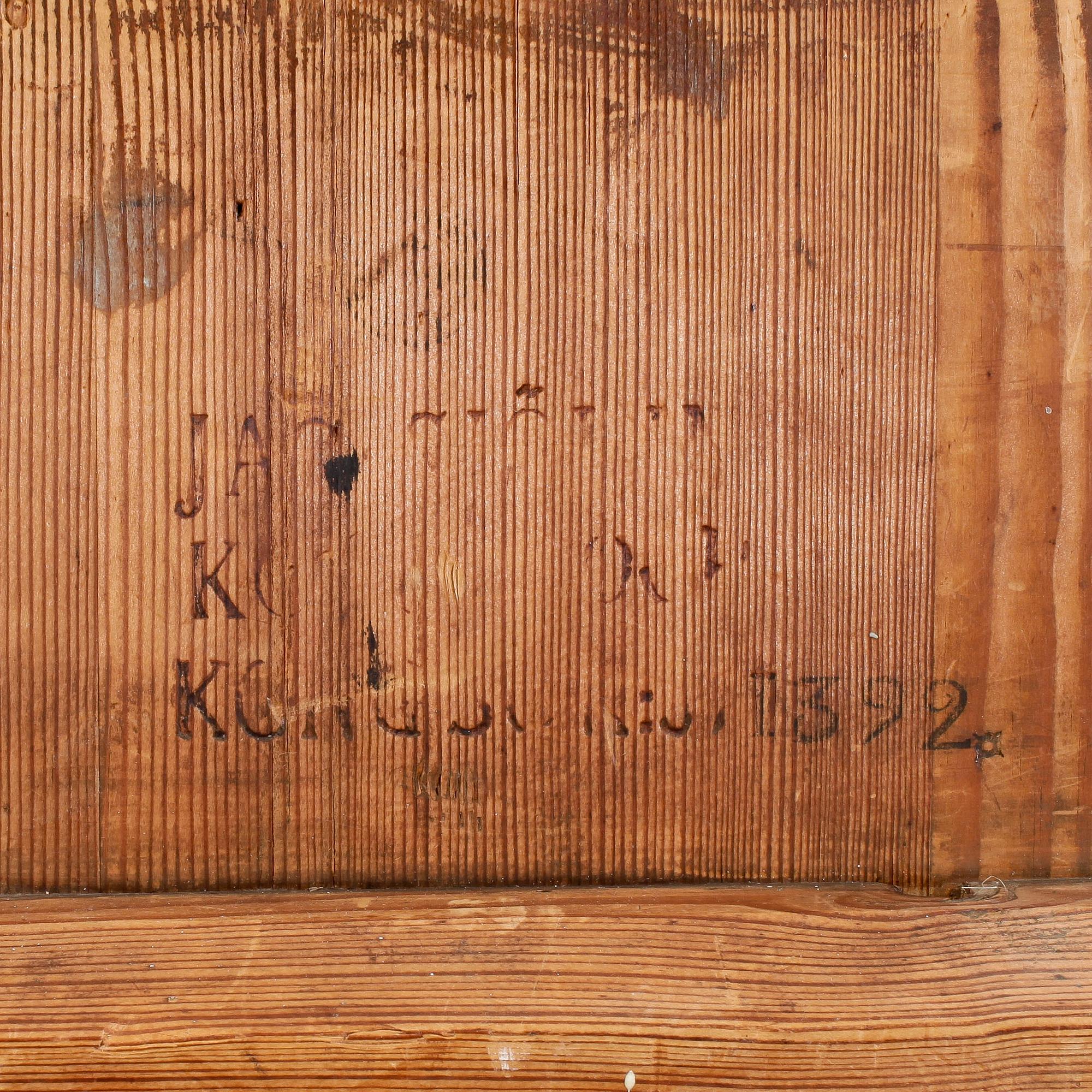 FÄLLBORD, av Jacob Sjölin (mästare i Köping och Kungsör 1767-1785).