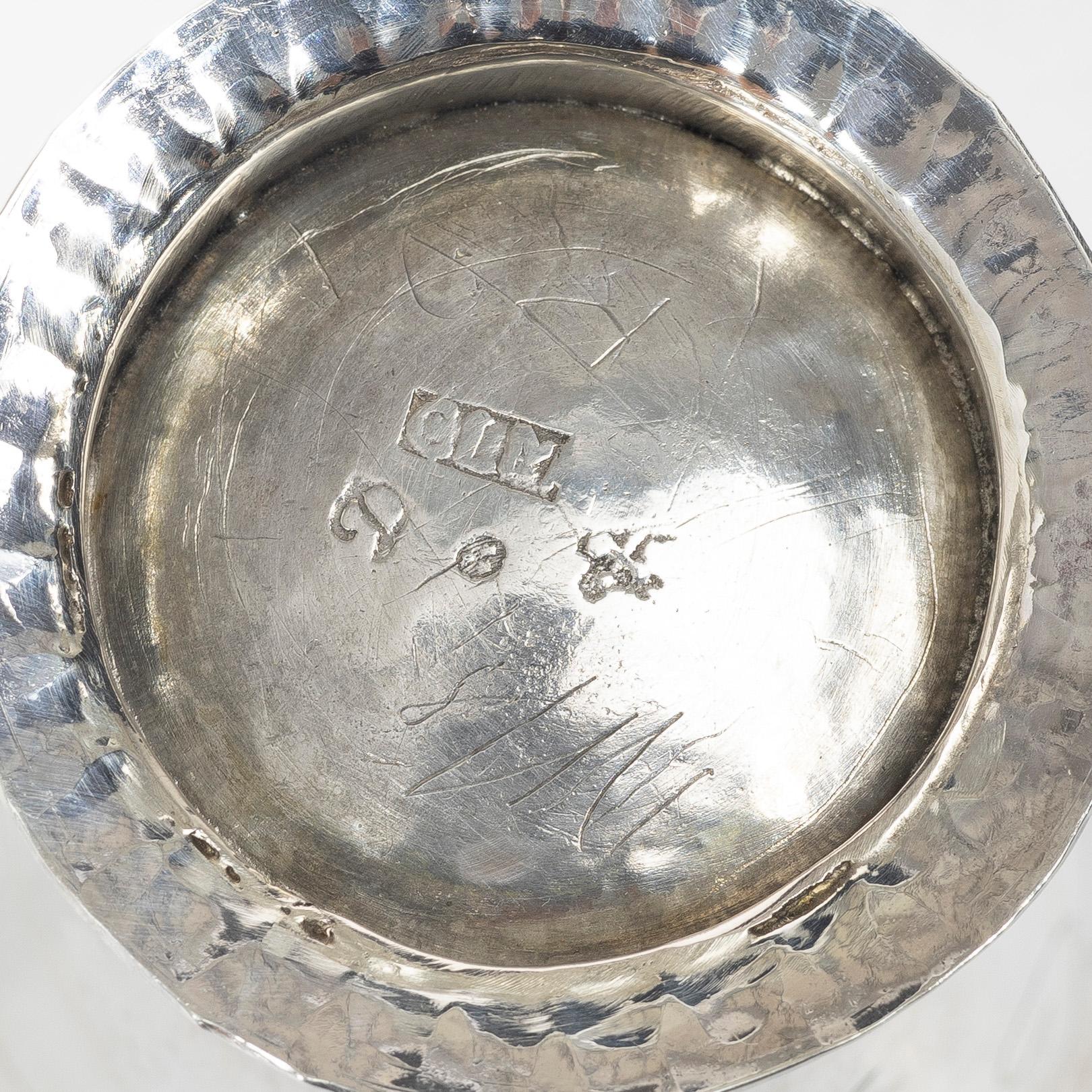 A Swedish silver beaker, mark of Carl Lemon the Elder, Uppsala 1734.