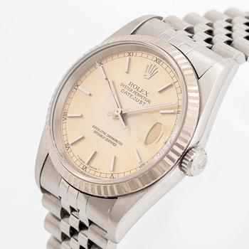 Rolex, Oyster Perpetual, Datejust, wristwatch, 36 mm.