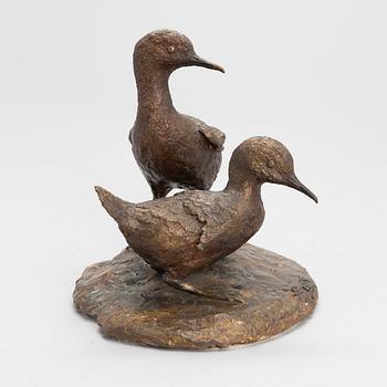 Jorma Lehtonen, a bronze sculpture, signed and dated-90.