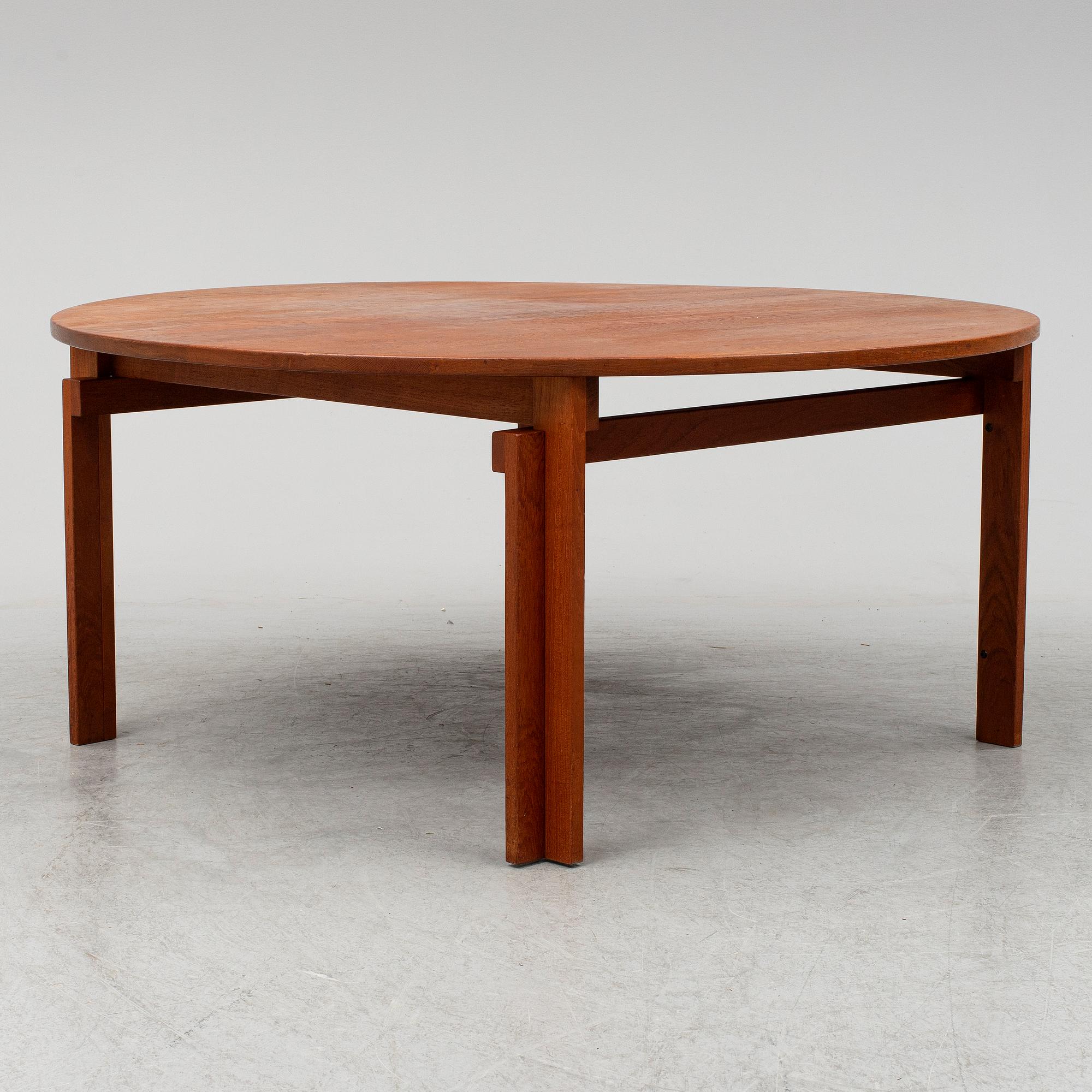 INGER KLINGENBERG, a teak table for France & Son, Denmark.