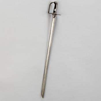 A 1780's British/Swedish 1808 pattern cavalry saber marked Osborne.