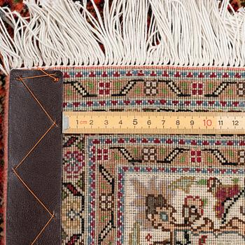 Carpet, Tabriz, approx. 300 x 205 cm.
