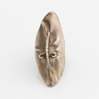 Lapponia, ring, "Gondas mask", silver.