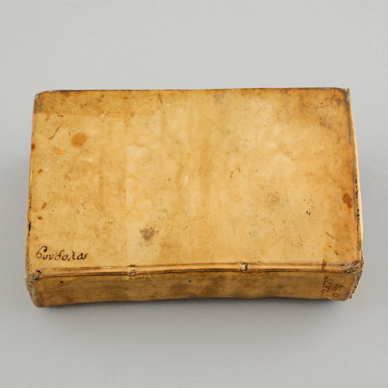 A lexikon by Johannes Gezelius, printed 1686.