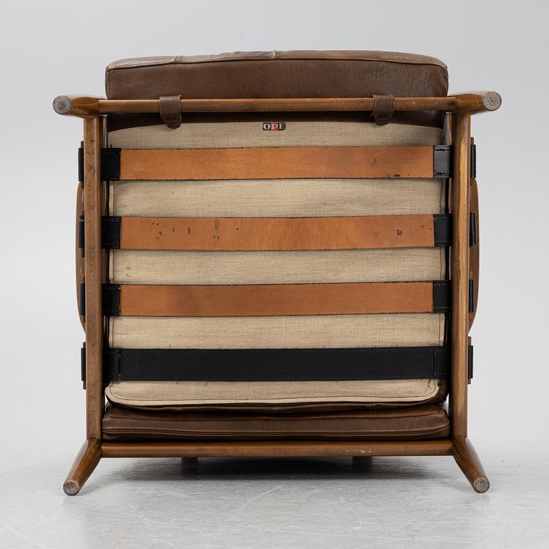 Ingemar Thillmark, a 'Läckö high' armchair, OPE Möber, Sweden, 1960's.