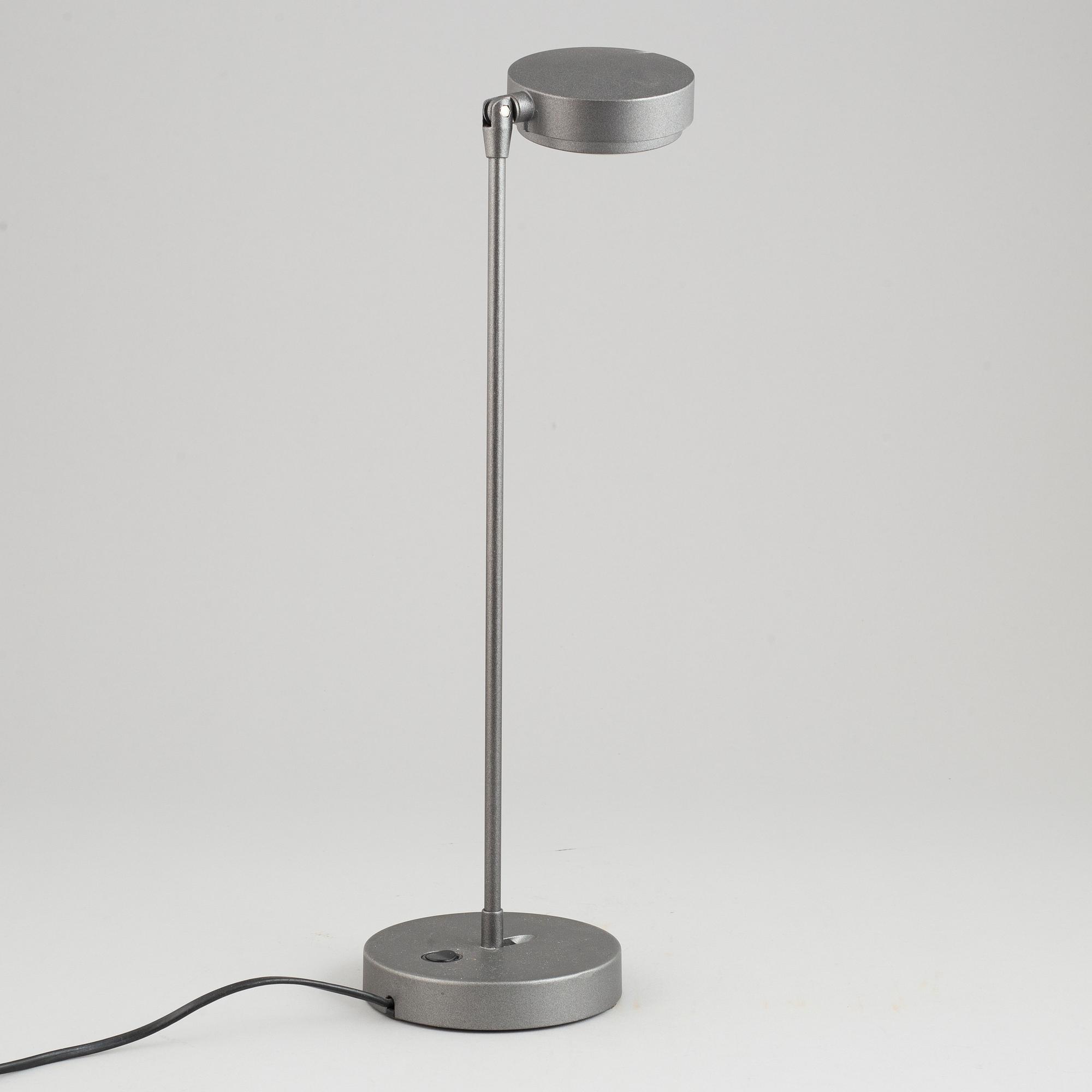 A 'Kaio Fluo' table lamp by Ernesto Gismondi for Artemide.