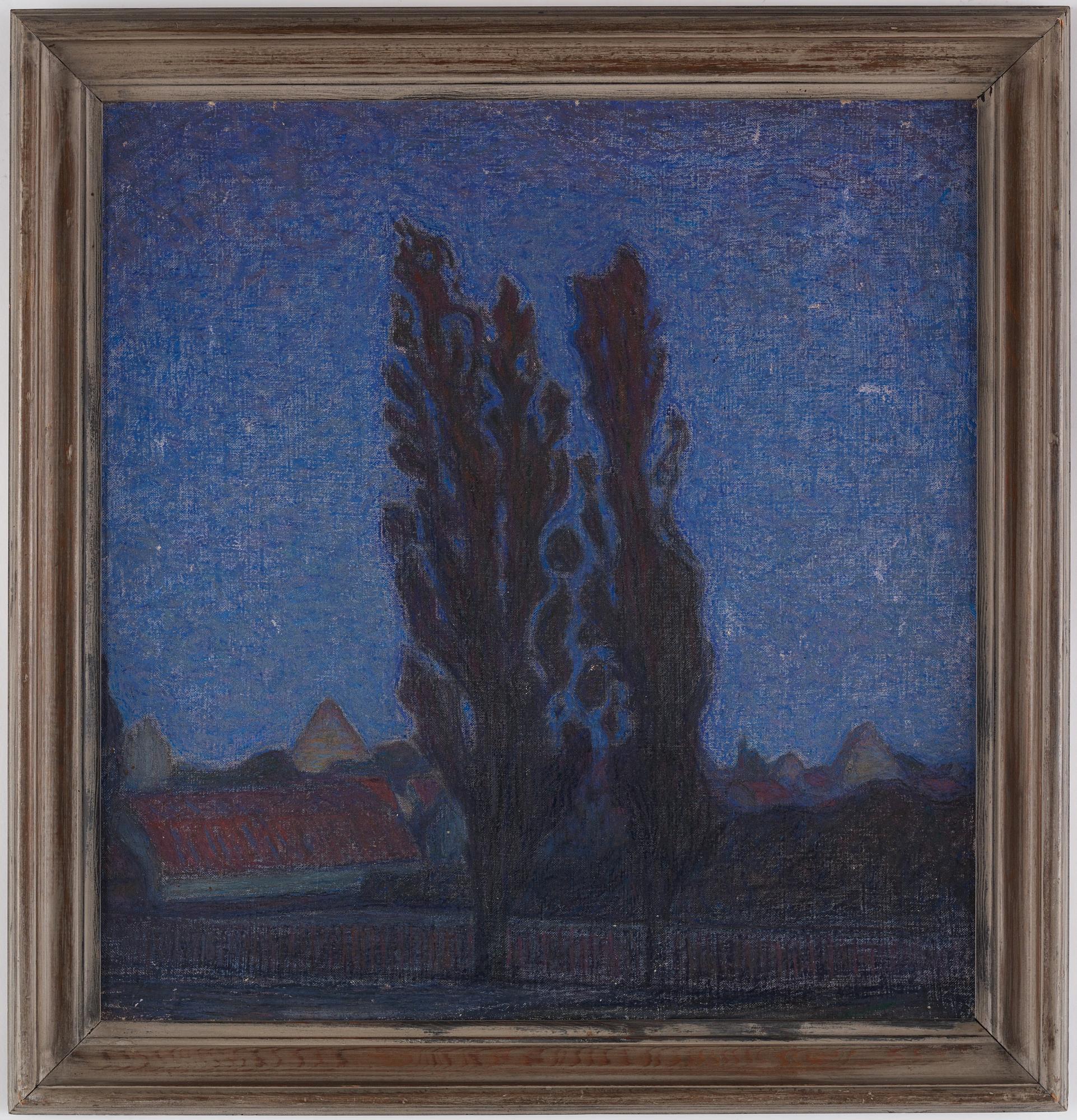 Björn Ahlgrensson, "Visby. Afton" (Visby, evening, scene from Gotland).