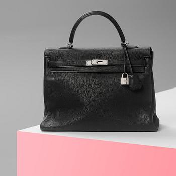 HANDVÄSKA, "Kelly 35", Hermès.
