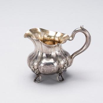 GRÄDDSNÄCKA, silver, Johan Warjus, S:t Petersburg 1854. Finska kontrollstämplar, Oskar Lindroos, Helsingfors 192105,5 g.
