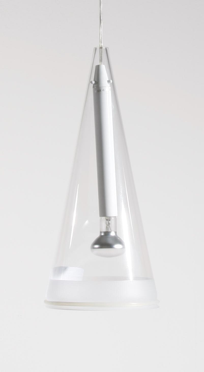 TAKARMATUR, glas. Design: Achille Castiglioni, Flos, Italien. Modell: Flos Fucsia 1.