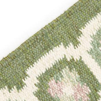 Ingegerd Silow, gallerimatta, rölakan, signerad IS, ca 245 x 80 cm.