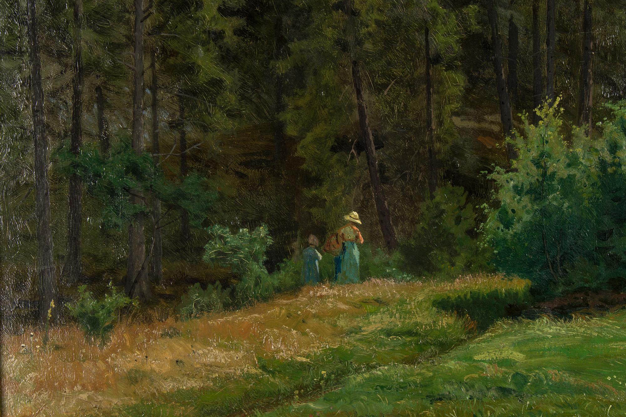 OLOF ARBORELIUS, oil on relined canvas, signed in monogram.