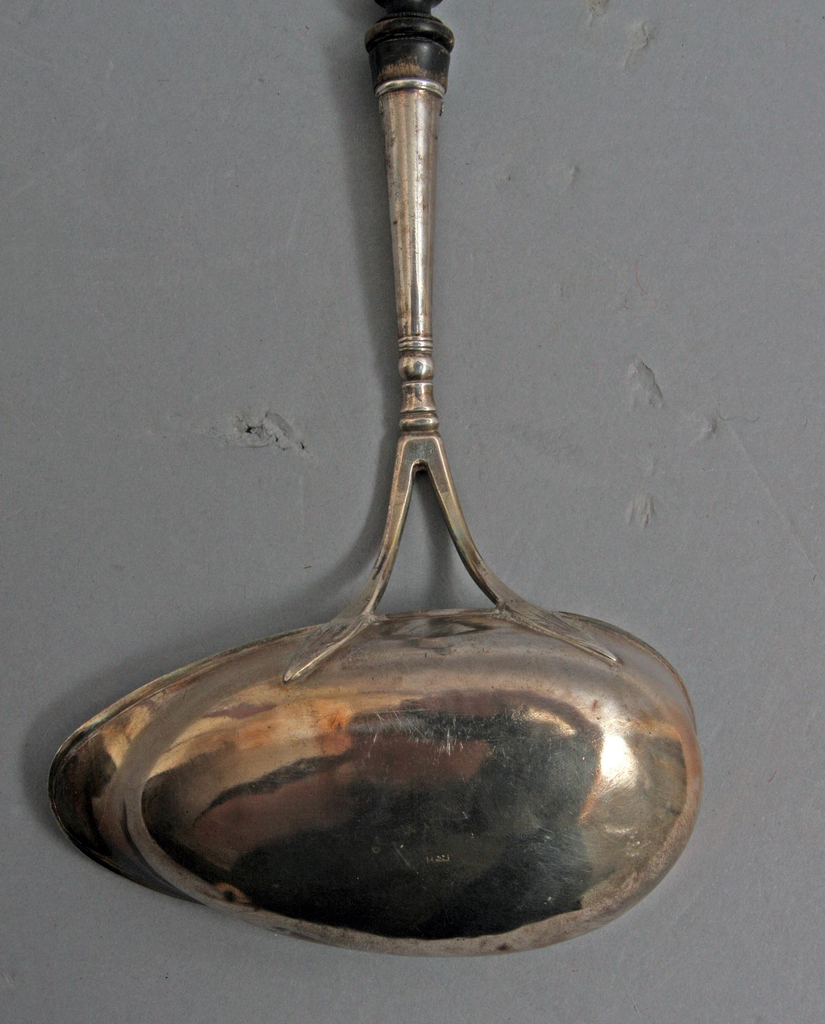 SOPPSLEV, silver, otydl stämplar.